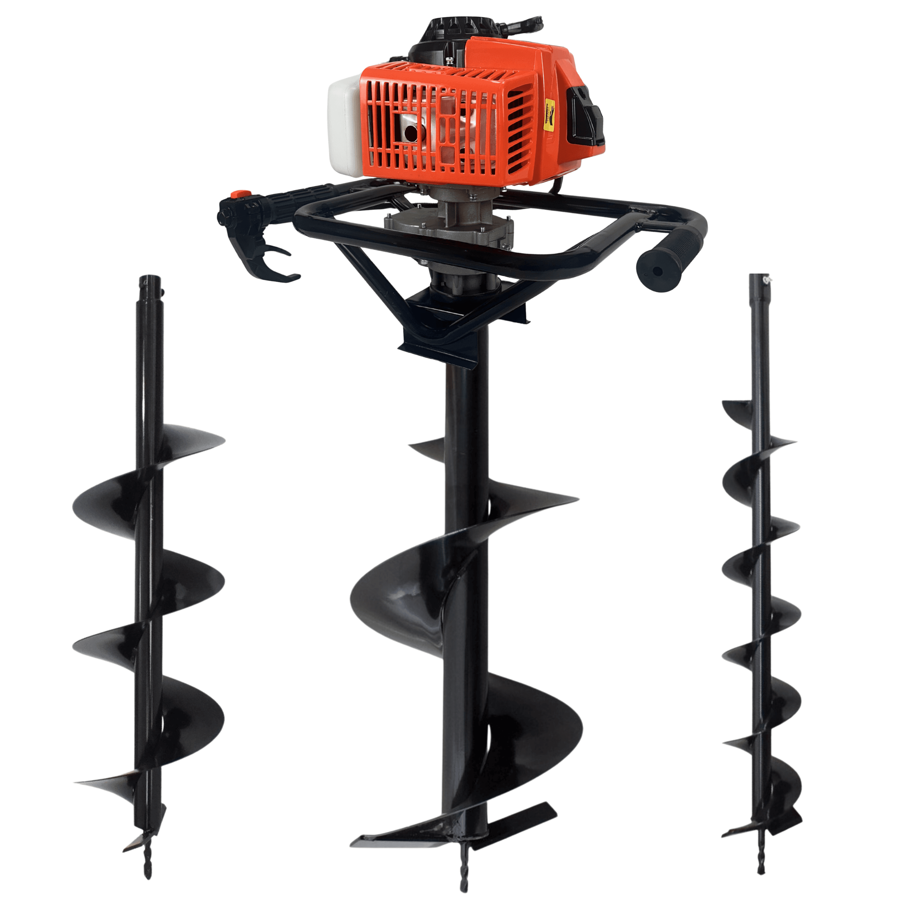Perfurador De Solo Duratork DPS623M À Gasolina 2T 62cc 3HP Com Brocas 80X10cm + 80X20cm + 80X30cm